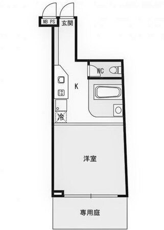 三ノ宮駅 徒歩10分 1階の物件間取画像